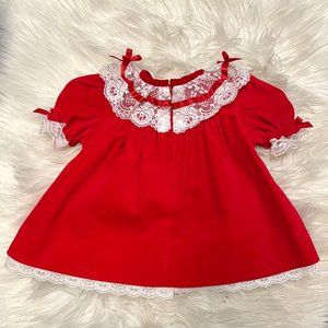 Vintage Good Lad of Philadelphia Velvet Lace Dress